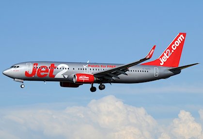 Retour cause problème technique d'un avion de Jet2com