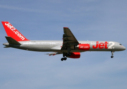 Déroutement cause passager ivre d'un avion de Jet2com