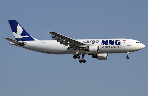 Problème de fuite hydraulique sur un avion de MNG Airlines