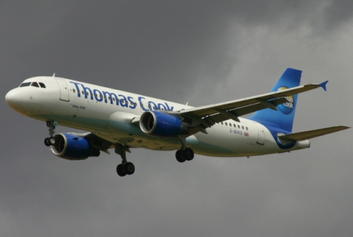 Passager violent sur un avion de Thomas Cook Airlines