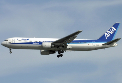 Retour cause fumée d'un avion de All Nippon Airways