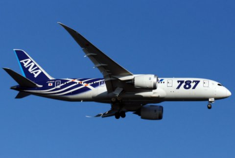 Retour cause moteur d'un avion de All Nippon Airways