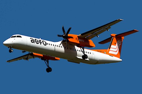 Urgence cause fumée en cabine d'un avion de Aero Contractors