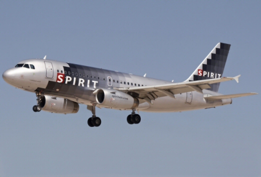 Déroutement cause pare-brise d'un avion de Spirit Airlines
