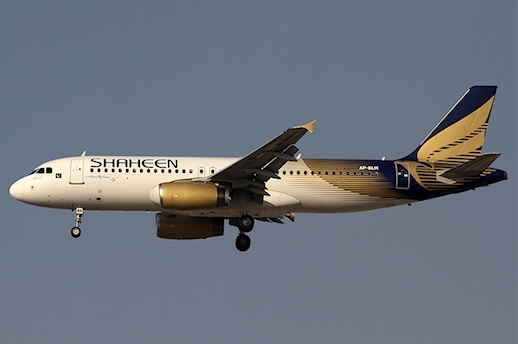 Panne de pressurisation en vol d'un avion de Shaheen Air