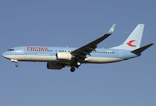 Demi-tour cause climatisation d'un avion de Neos