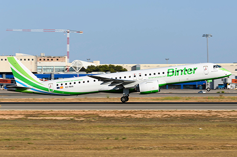 Déroutement cause fumée en soute dans un avion de Binter Canarias