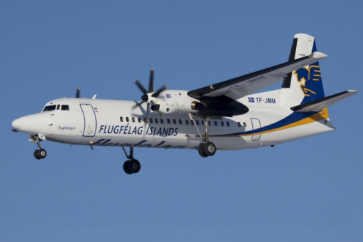 Une hôtesse blessée sur un avion de Air Iceland