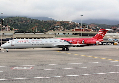 Retour cause panne moteur d'un avion de Aserca