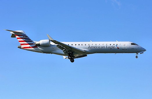 Retour cause problème de train d'un avion de American Airlines