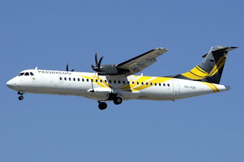 Retour cause fumée à bord d'un avion de Passaredo