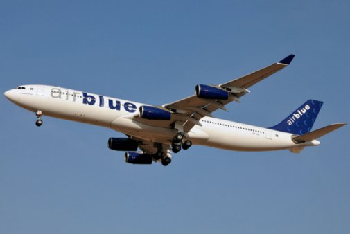 Problème hydraulique d'un avion de AirBlue Airlines