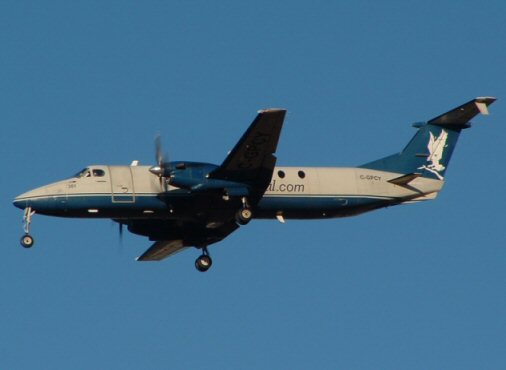 Déroutement problème de train d'un avion de Pacific Coastal