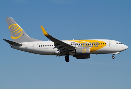 Déroutement cause incident moteur d'un avion de Primera Air