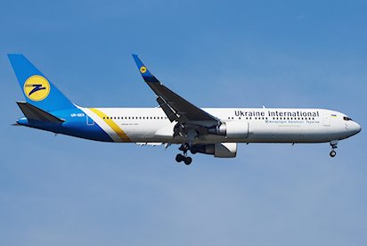 Problèmes techniques sur un avion de Ukraine Airlines