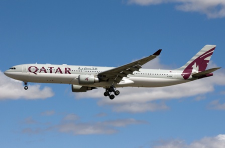 Déroutement problème technique d'un avion de Qatar Airways