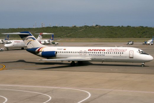 Retour cause panne moteur d'un avion de Aserca Airlines