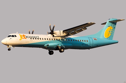 Retour cause aviaire d'un avion de JetKonnect