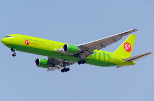 Problème de train à l'atterrissage d'un avion de S7 Airlines