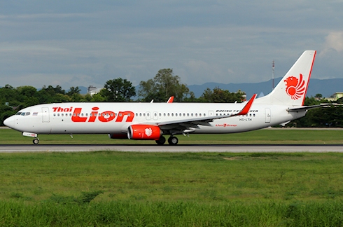 Retour cause malaise du pilote d'un avion de Thai Lion Air