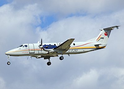 Problème de volets sur un avion de Skylink Express