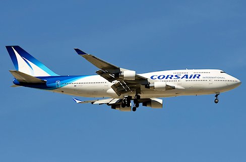 Retour cause fumée à bord d'un avion de Corsair