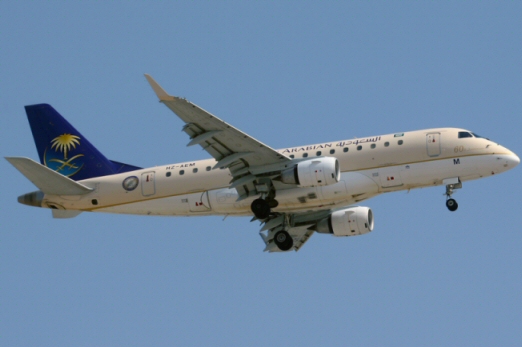 Sortie de piste à l'atterrissage d'un avion de Saudia