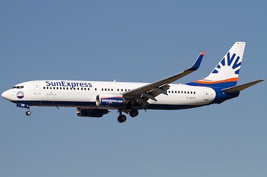 Problèmes techniques à l'arrivée d'un avion de SunExpress