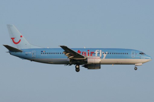 Problèmes techniques sur un avion de Jetairfly