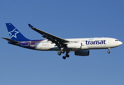 Déroutement cause odeur de fumée dans un avion de Air Transat