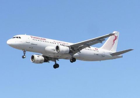 Retour cause passager violent d'un avion de Tunisair