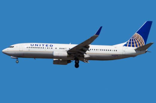 Retour cause choc aviaire d'un avion de United Airlines