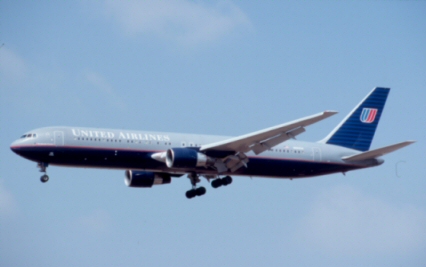 Urgence cause problème de volets d'un avion de United Airlines