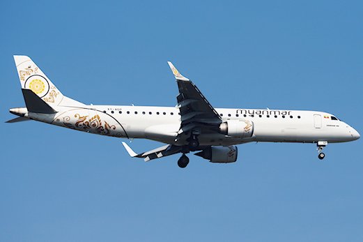 Retour problème climatisation d'un avion de Myanmar National