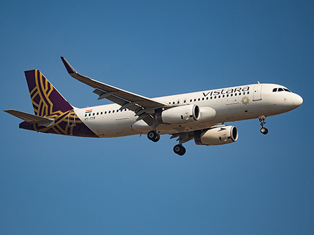 Retour cause problème technique d'un avion de Vistara