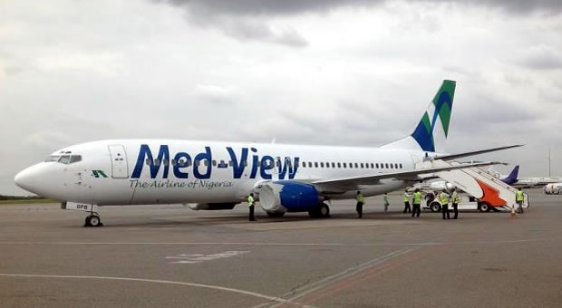 Retour cause pressurisation d'un avion de MedView Airlines