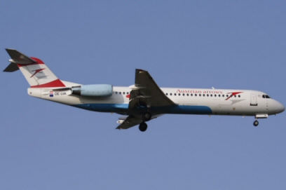 Alarme cause pressurisation d'un avion de Austrian Airlines