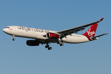 Déroutement cause technique d'un avion de Virgin Atlantic
