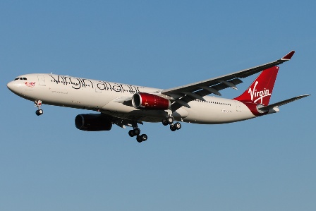 Retour cause moteur d'un avion de Virgin Atlantic