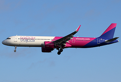 Interruption de décollage cause aviaire d'un avion de Wizz Air