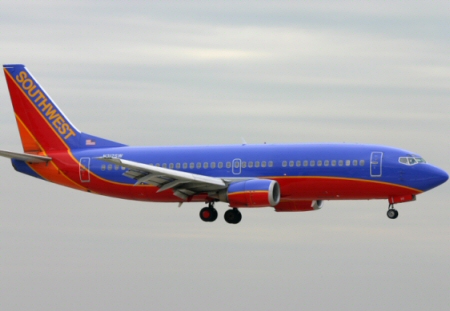 Retour cause problème moteur d'un avion de Southwest Airlines