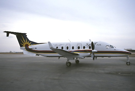 Problèmes électriques au poser d'un avion de Wasaya Airways