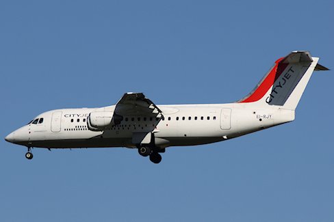 Retour cause hydraulique moteur d'un avion de CityJet