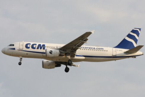 Panne hydraulique en approche d'un avion de Air France