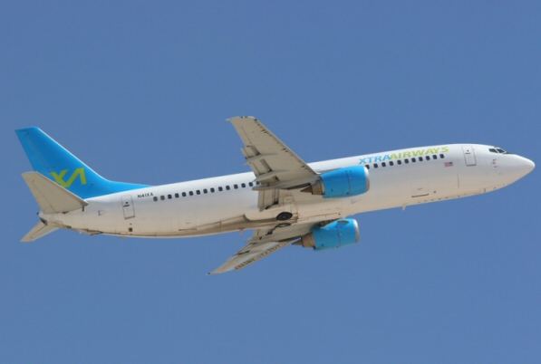 Retour cause pare-brise fêlé d'un avion de Xtra Airways