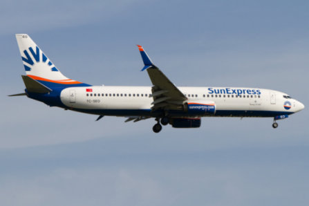 Retour cause tail-strike au décollage d'un avion de SunExpress