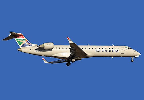 Retour cause problème moteur d'un avion de South African Airways