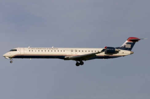 Problème de moteur en approche d'un avion de US Airways