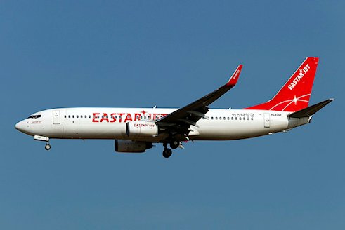 Urgence cause alarme incendie dans un avion de Eastar Jet