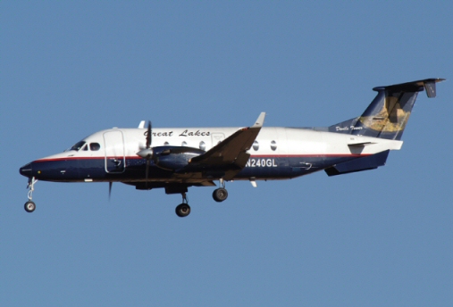 Déroutement cause moteur d'un avion de Great Lakes Airlines